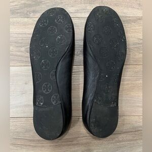 Tory Burch Black Ballet. Size 6.5 Used